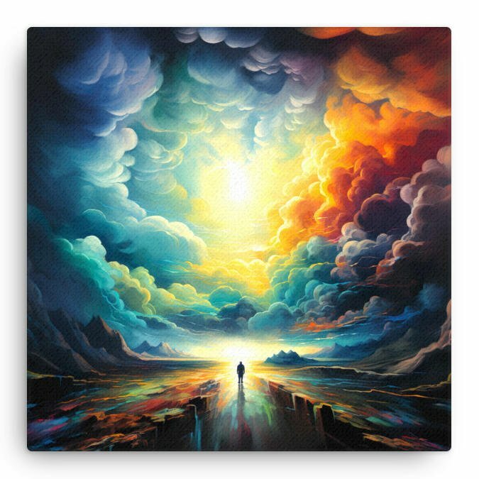 Astral Ascent Canvas