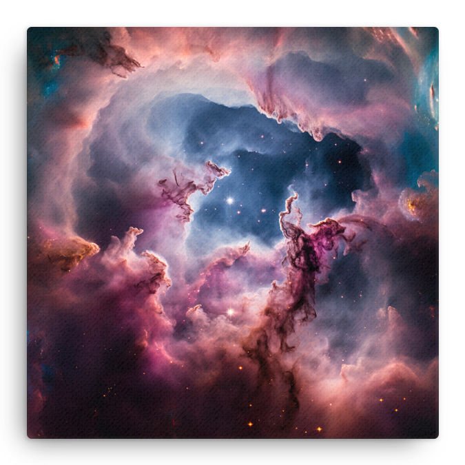 Nebula Essence Canvas