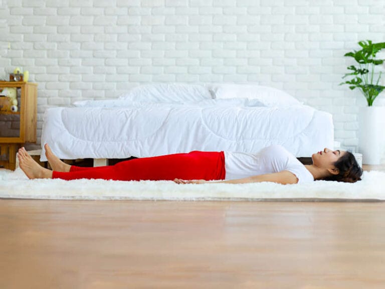 Yoga Corpse Pose (Savasana)